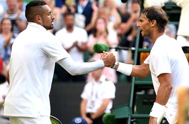 Kyrgios Creates Wimbledon Drama After Trying To Hit Nadal