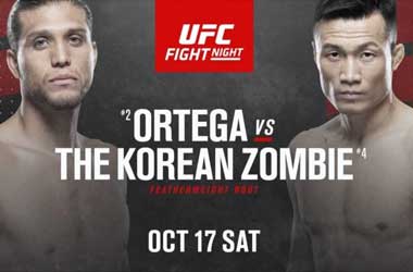UFC Fight Night 180: Ortega vs. The Korean Zombie Betting Preview