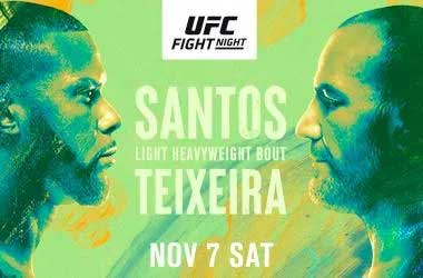 UFC on ESPN 17: Santos vs. Teixeira Betting Preview