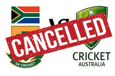 South Africa vs Australia Cricket tour cancelled