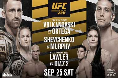 UFC 266: Alexander Volkanovski vs. Brian Ortega Betting Preview