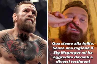Conor McGregor In Trouble Again After Punching Italian DJ In Rome