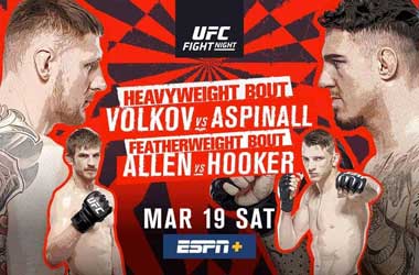 UFC Fight Night 204: Volkov vs. Aspinall Betting Preview