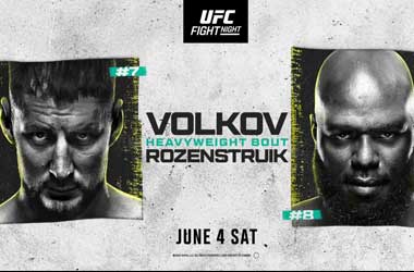 UFC Fight Night 207: Volkov vs. Rozenstruik Betting Preview