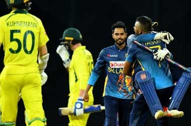 Sri Lanka celebrate 4th ODI win of Australia's Tour of Sri Lanka 2022